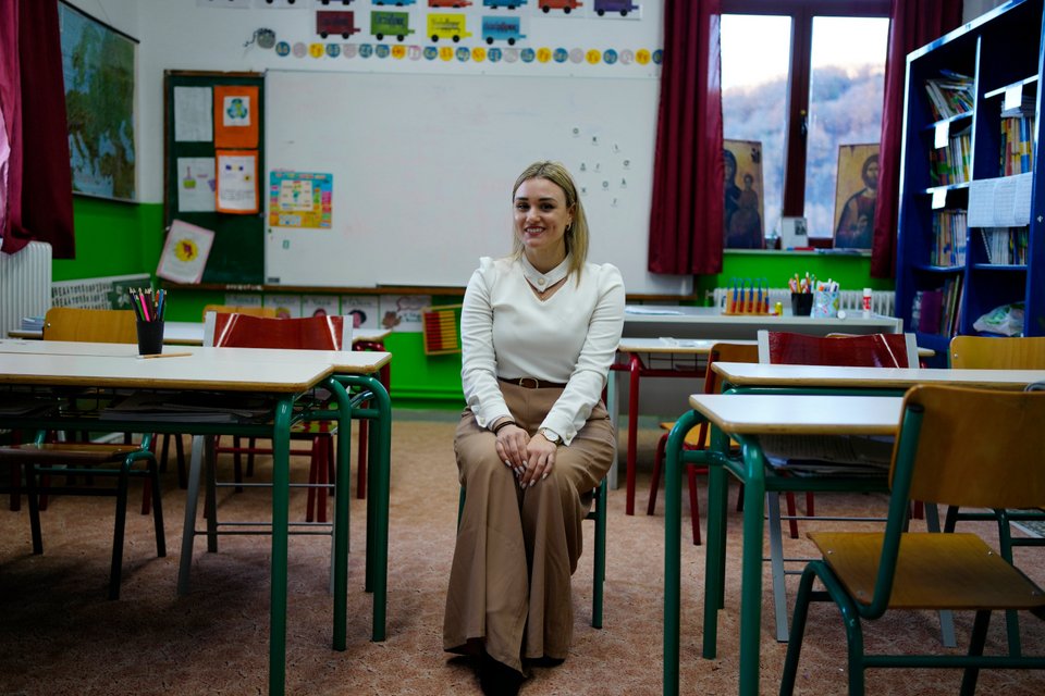Η δασκάλα Παναγιώτα Διαμάντη