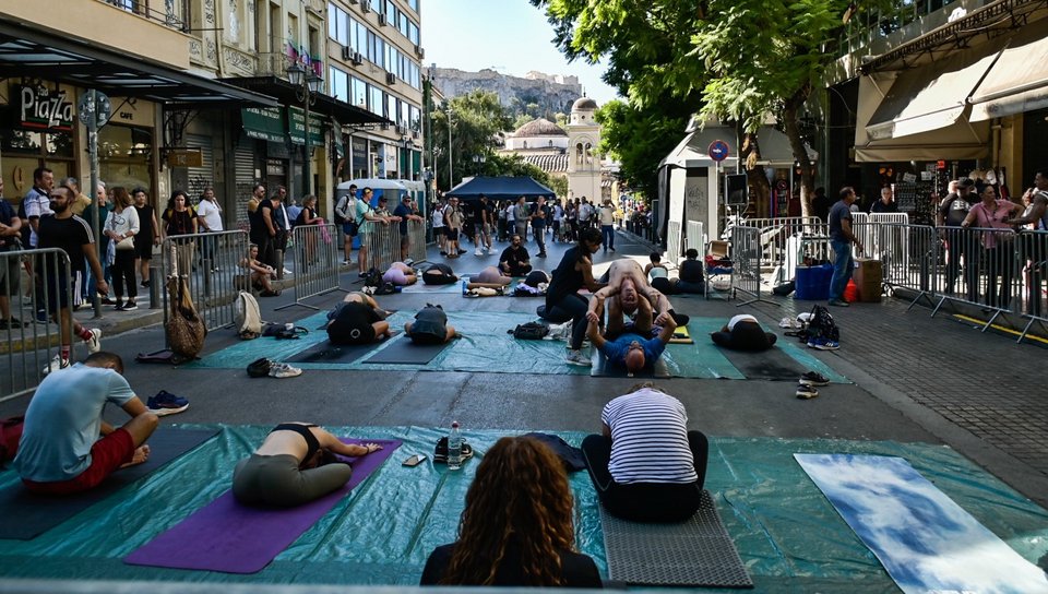 Δεκάδες δράσεις θα έχουν ως επίκεντρο την οδό Αθηνάς / Φωτογραφία: Eurokinissi