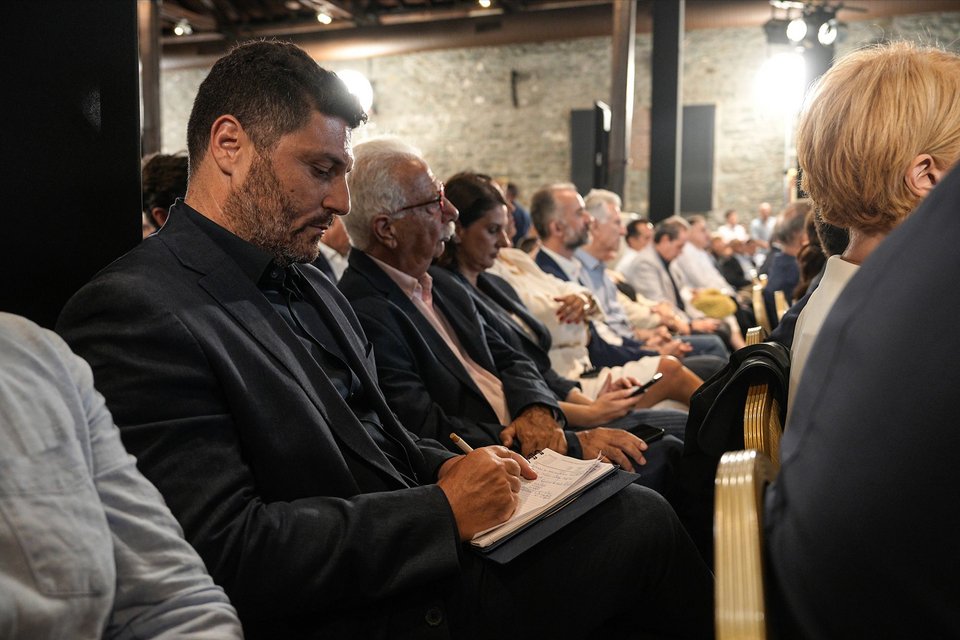 Ο Διονύσης Τεμπονέρας και ο Κώστας Γαβρόγλου
