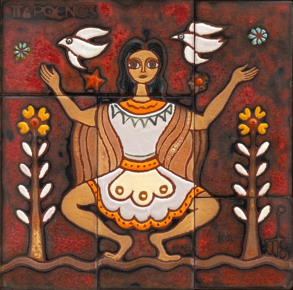Πάνος Βαλσαμάκης ( 1900 - 1986 ) Παρθένος