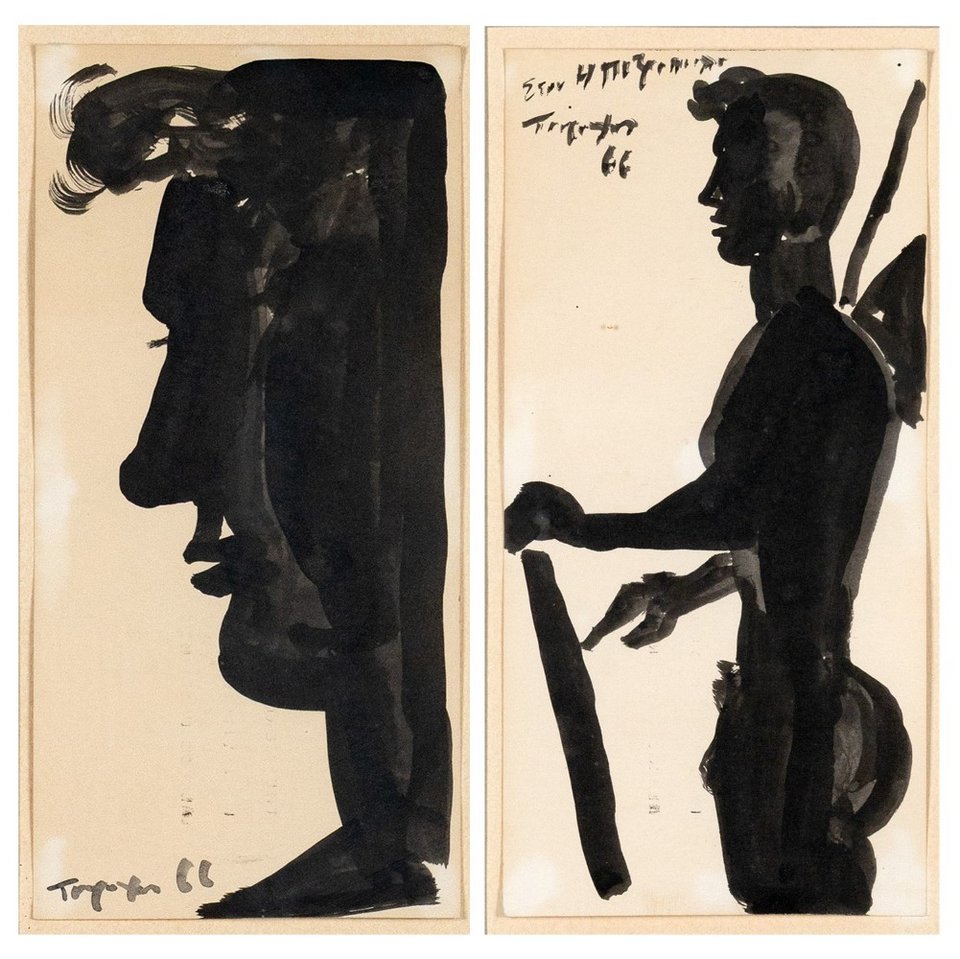 Γιάννης Τσαρούχης ( 1910 - 1989 ) α) Προφίλ, β) Άγγελος