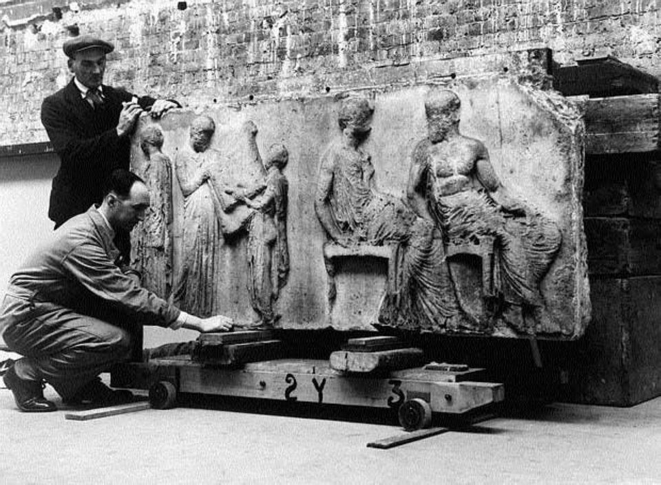 Μεταφορά των Γλυπτών του Παρθενώνα 