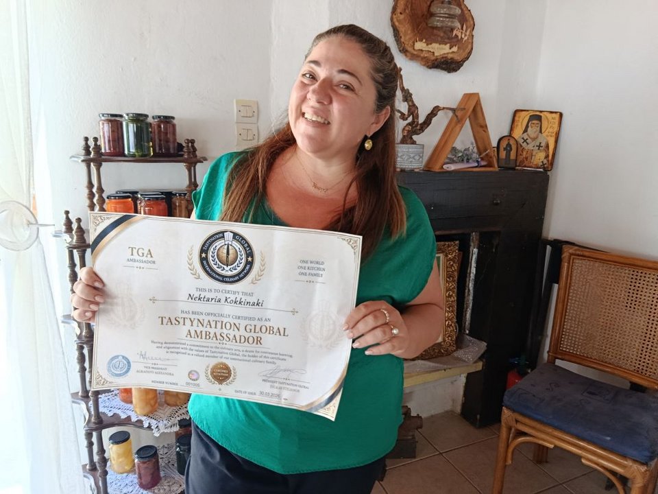 Νεκταρία Κοκκινάκη μαγείρεψε για την βασιλική οικογένεια της Ισπανίας
