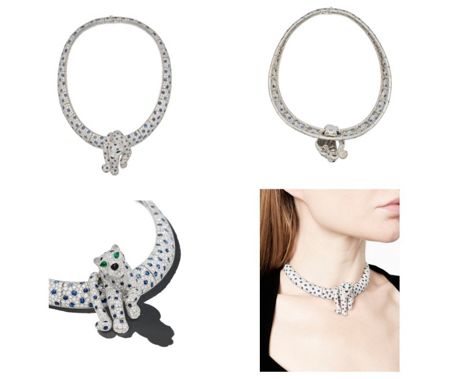 Διαμαντένιο περιδέραιο Cartier Panthère με αποσπώμενη καρφίτσα / Φωτογραφία: Sotheby's