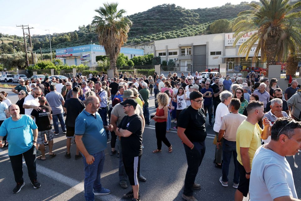 Κινητοποιήσεις των κατοίκων κατά της δημιουργίας δομής μεταναστών στους Αθανάτους Ηρακλείου / Αρχείο, ΙNTIME NEWS