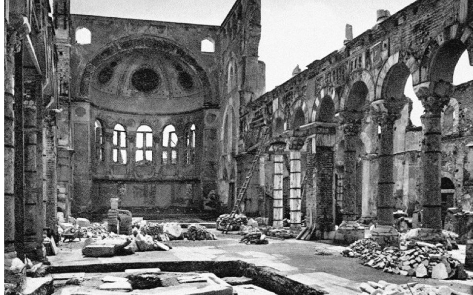 Φωτογραφία του Φρεντ Μπουασονά από το πρώτα του ταξίδια στην Θεσσαλονίκη