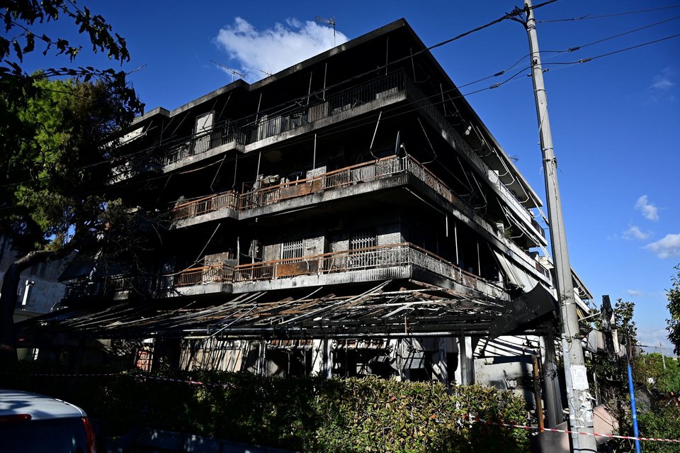 Μεγάλες καταστροφές από την πυρκαγιά στην πολυκατοικία της οδού Κασταμονής, στη Νέα Ιωνία, Δευτέρα 28 Σεπτεμβρίου 2026 / ΜΙΧΑΛΗΣ ΚΑΡΑΓΙΑΝΝΗΣ - EUROKINISSI