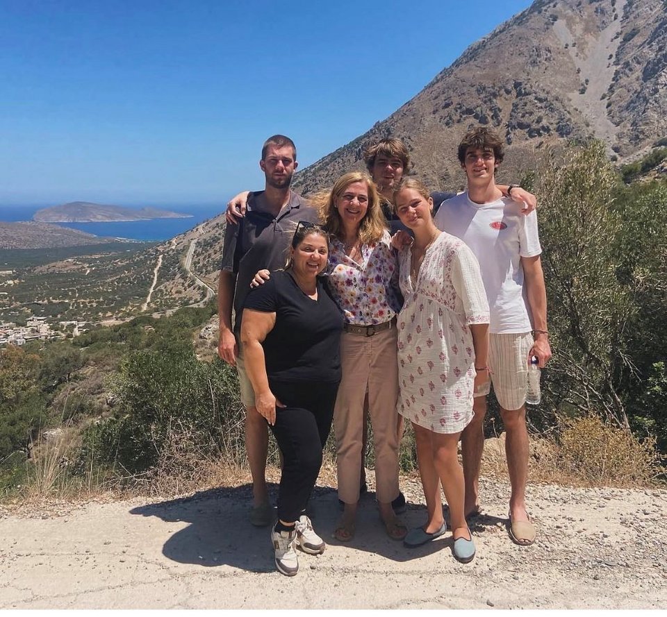 Νεκταρία Κοκκινάκη μαγείρεψε για την βασιλική οικογένεια της Ισπανίας