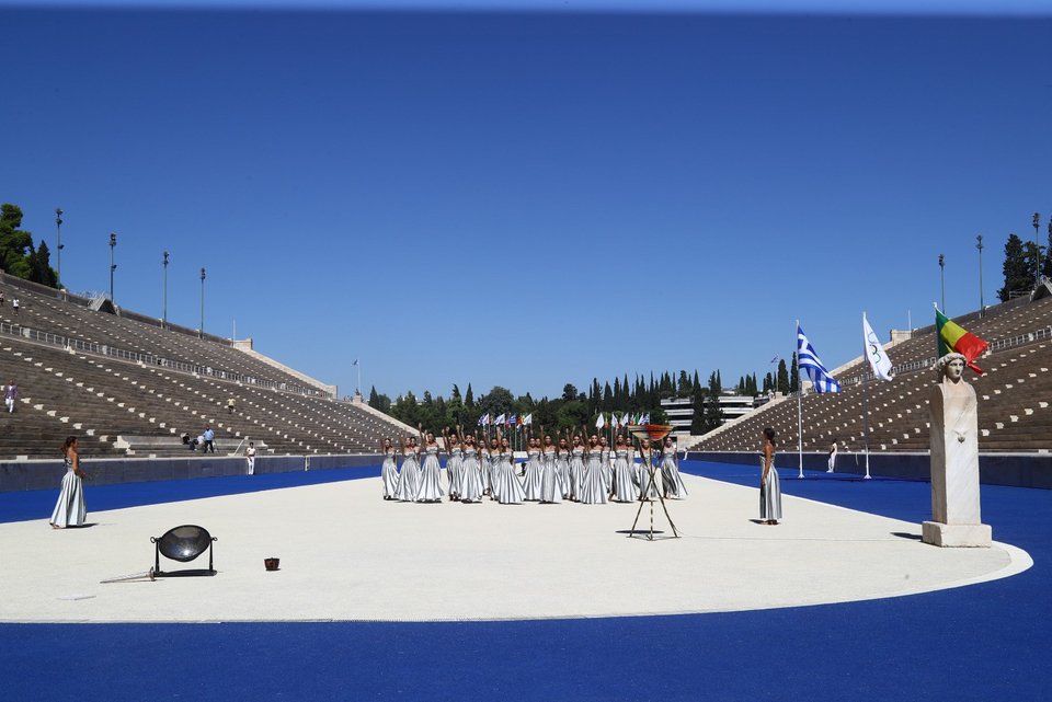 Η Τελετή πραγματοποιήθηκε στο εμβληματικό Παναθηναϊκό Στάδιο