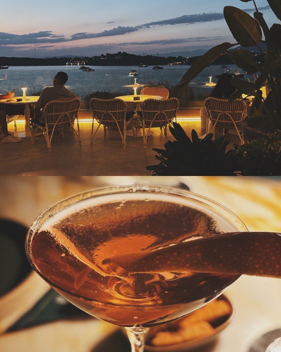 Ηλιοβασίλεμα στη βεράντα του Avra Bar / Φωτογραφία: Μάνος Λειβαδάρος/iefimerida.gr