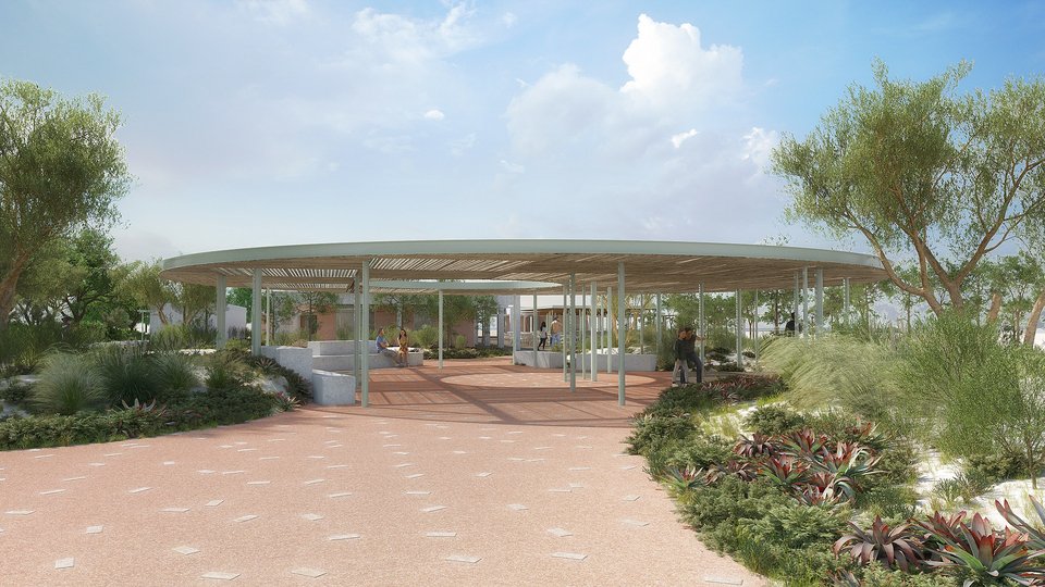 Μακέτα από τη Β΄Ακτή Βούλας©athensbeachclub.gr