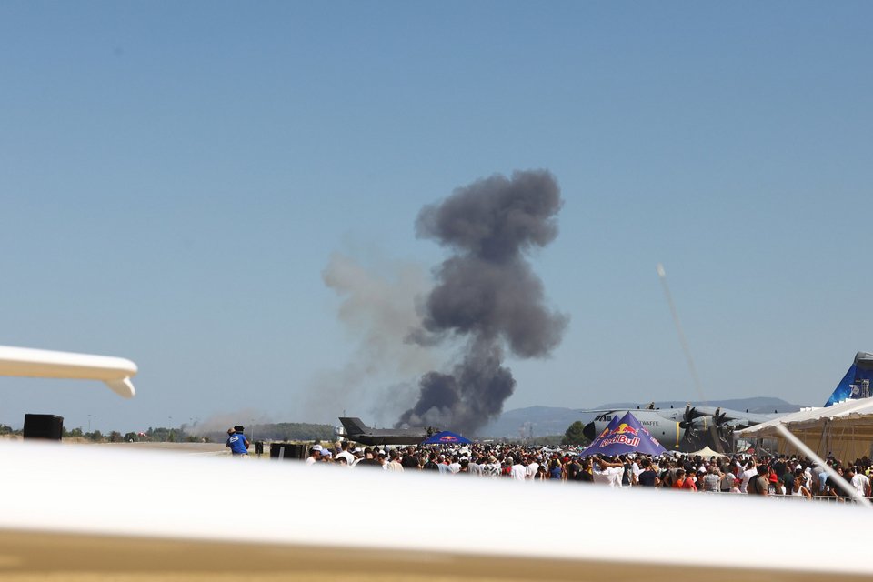 Πτώση Phantom κατά την αεροπορική επίδειξη Athens Flying Week 2026 - Tanagra International Airshow