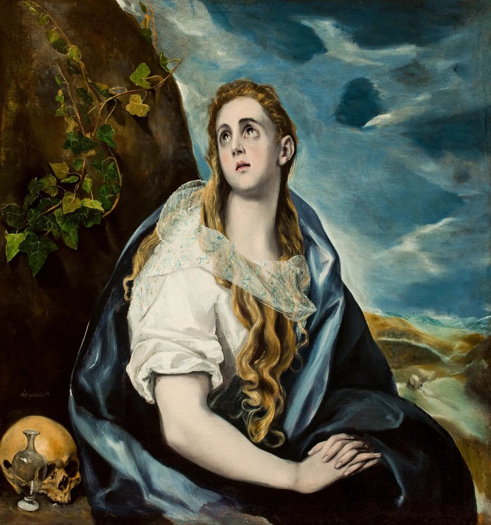 El Greco, Penitent Magdalene, c.1580-85