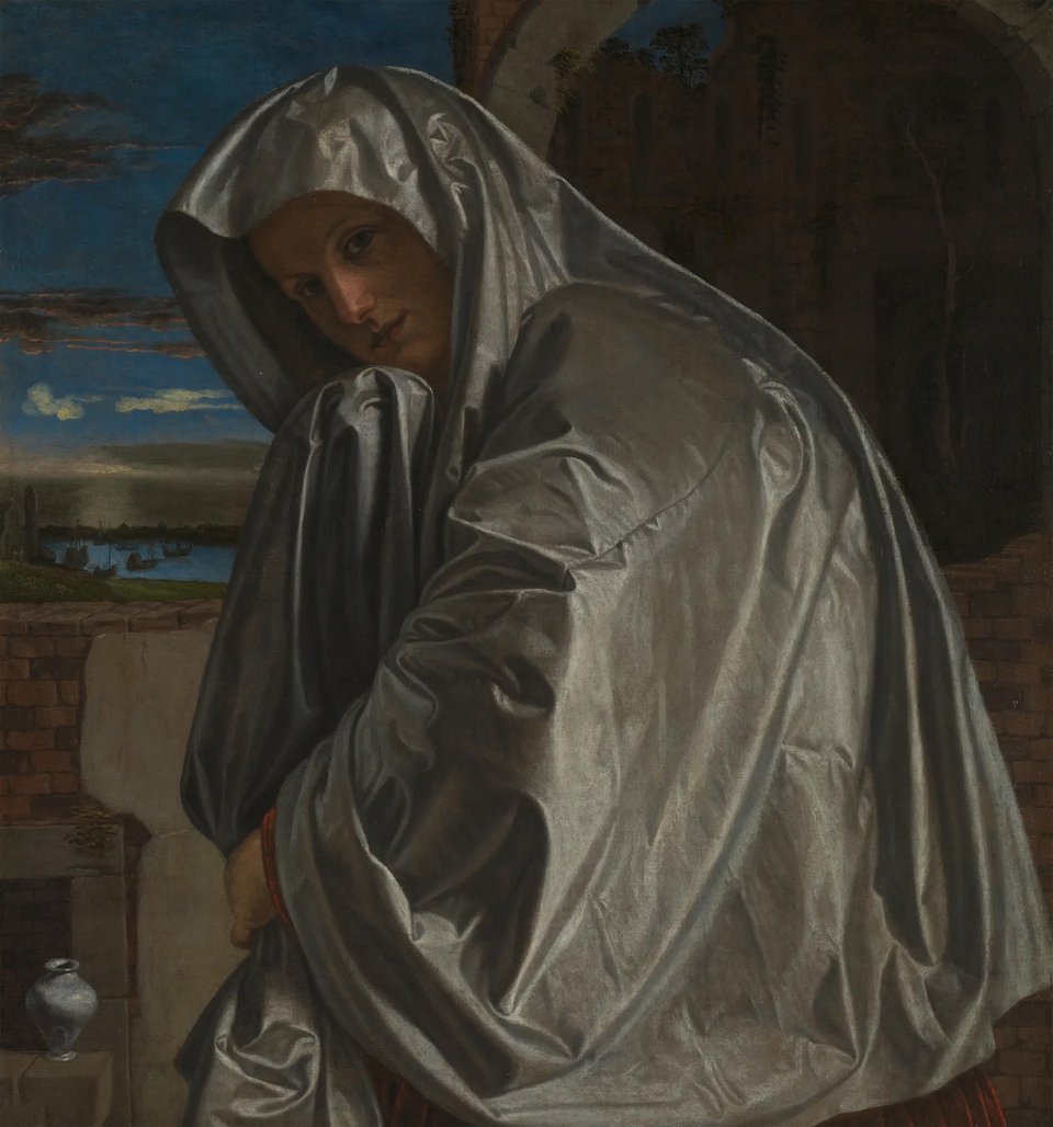 Giovanni Girolamo Savoldo, Mary Magdalene before the Tomb, ca. 1535-40