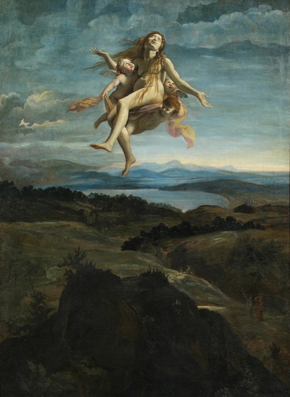 Giovanni Lanfranco, Elevation of Mary Magdalene, ca. 1616/17