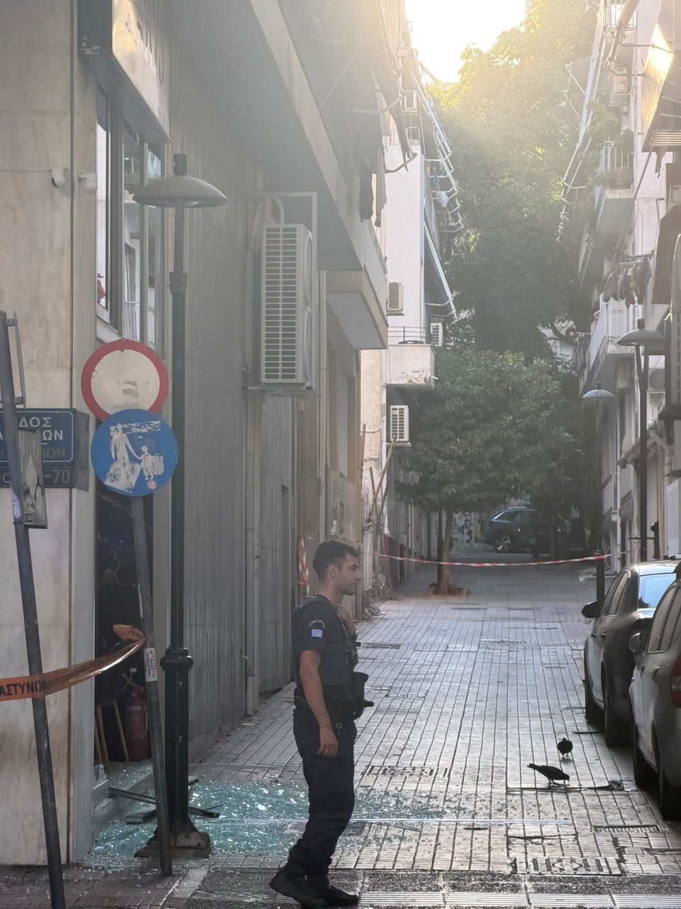 Φωτογραφία μετά την έκρηξη / iefimerida.gr 