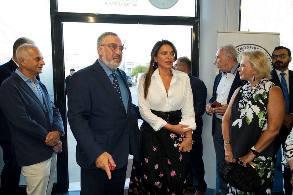 Ο Δρ Νίκος Π. Τσάκος με τη σύζυγό του κα Σήλια Κριθαριώτη 