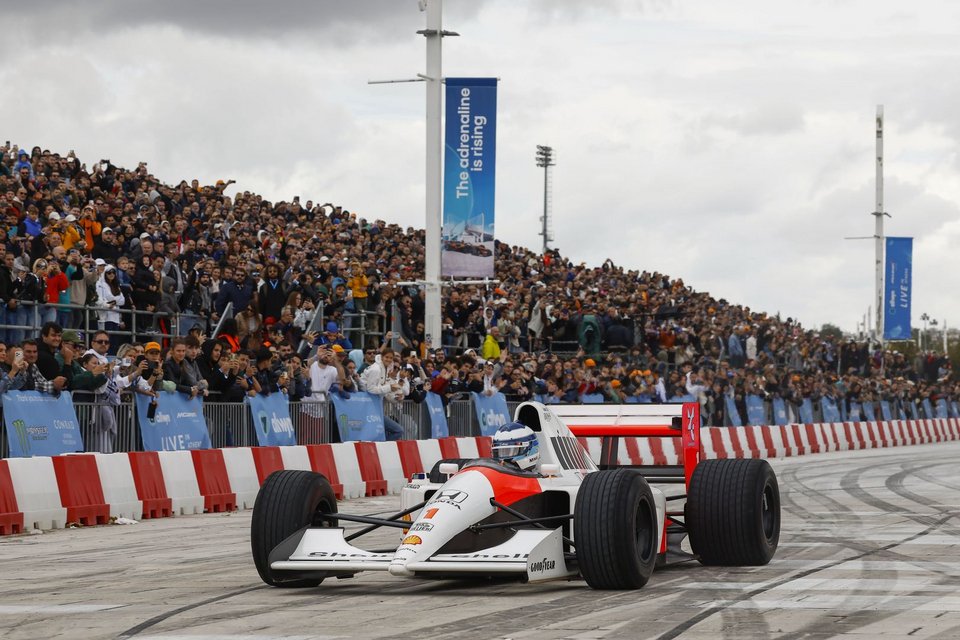 H McLaren MP4/6 του Ayrton Senna 