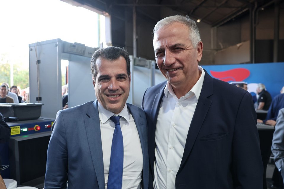 Θάνος Πλεύρης και Σταύρος Καλαφάτης / Φωτογραφία: Intimenews   