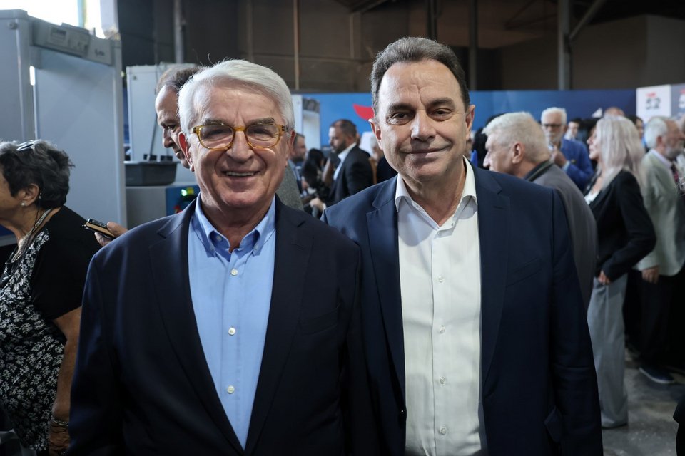 Θανάσης Μπούρας και Γιώργος Γεωργαντάς / Φωτογραφία: Intimenews   