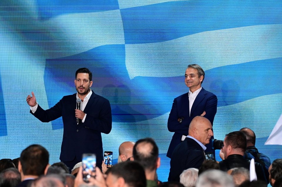 Ο Κώνσταντίνος Κυρανάκης προλόγησε τον πρωθυπουργό Κυριάκο Μητσοτάκη / Φωτογραφία: Intimenews -ΧΑΛΚΙΟΠΟΥΛΟΣ ΝΙΚΟΣ 