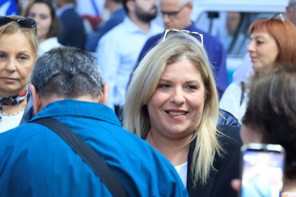 Η Μαρία Συρεγγέλα / Φωτογραφία: Eurokinissi-ΚΟΝΤΑΡΙΝΗΣ ΓΙΩΡΓΟΣ 