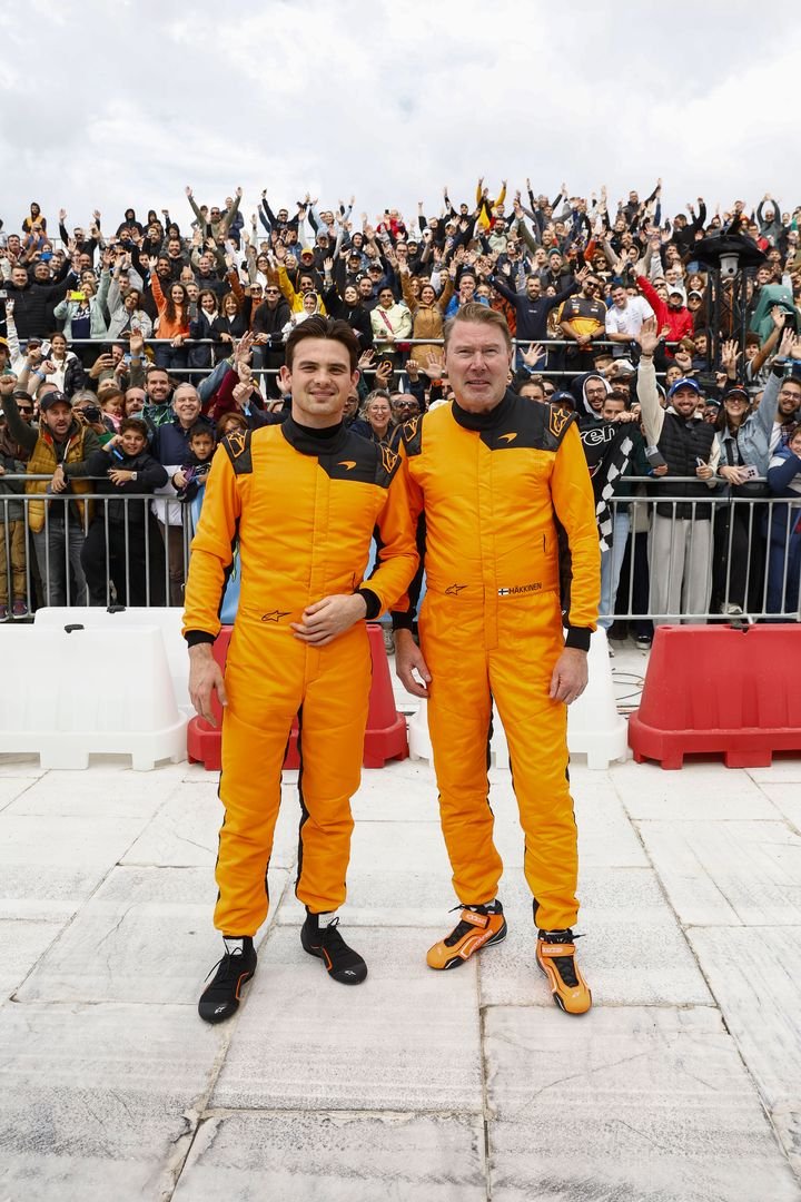 Pato O’Ward και Mika Häkkinen 