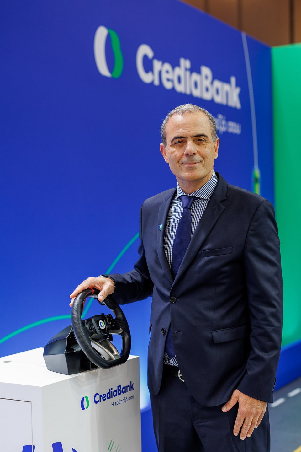Ο Στυλιανός Ηλιάδης, Chief Retail Banking &amp; Wealth Management Officer της CrediaBank