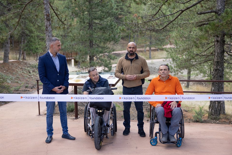 Kaizen Foundation x Access to Nature - Μονοπάτι Προσβασιμότητας Πάρνηθα