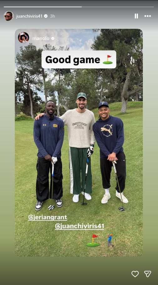 Η ανάρτηση του Εμμανουήλ Καραλή στο Instagram / Φωτογραφία: @manolo