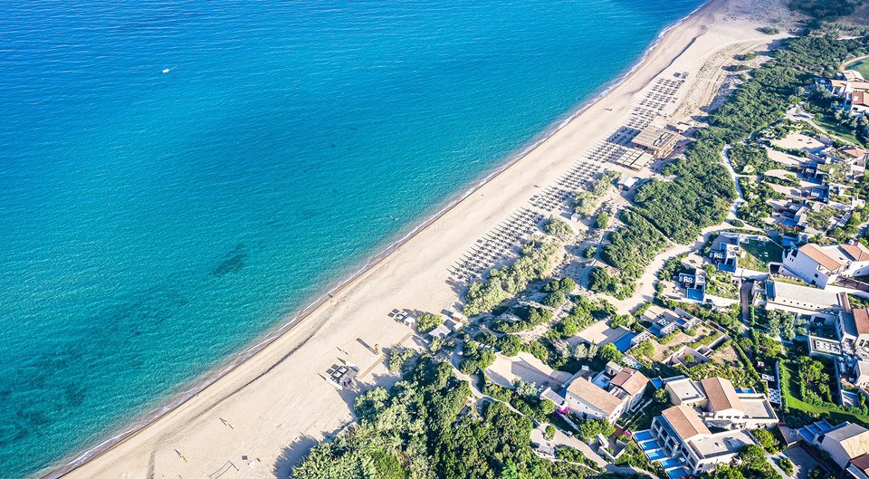 Navarino Dunes άποψη από ψηλά / Φωτογραφία: Costa Navarino 