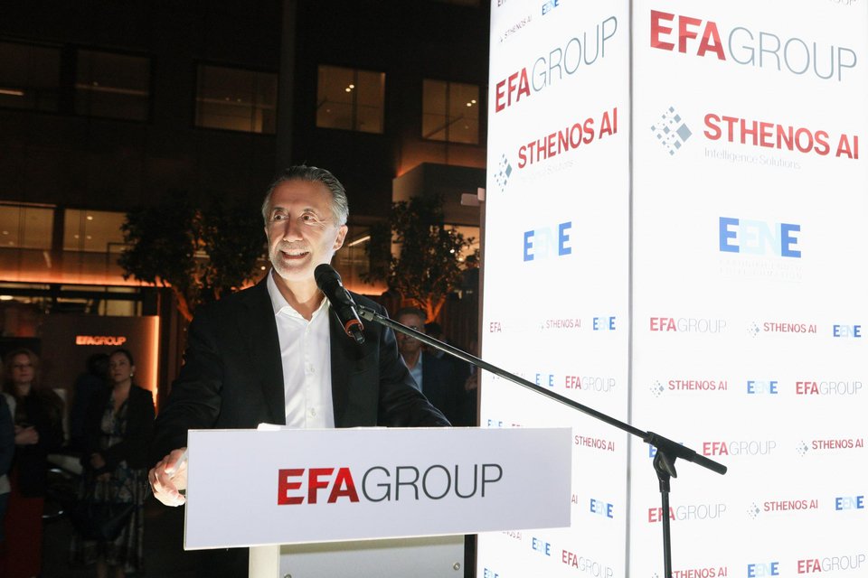 Κρίστιαν Χατζημηνάς, Ιδρυτής EFA GROUP και Πρόεδρος Ε.ΕΝΕ. 