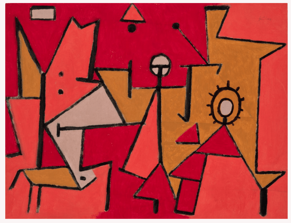 Εργο του Paul Klee με τίτλο «Hitze» / Φωτογραφία: Christie's 