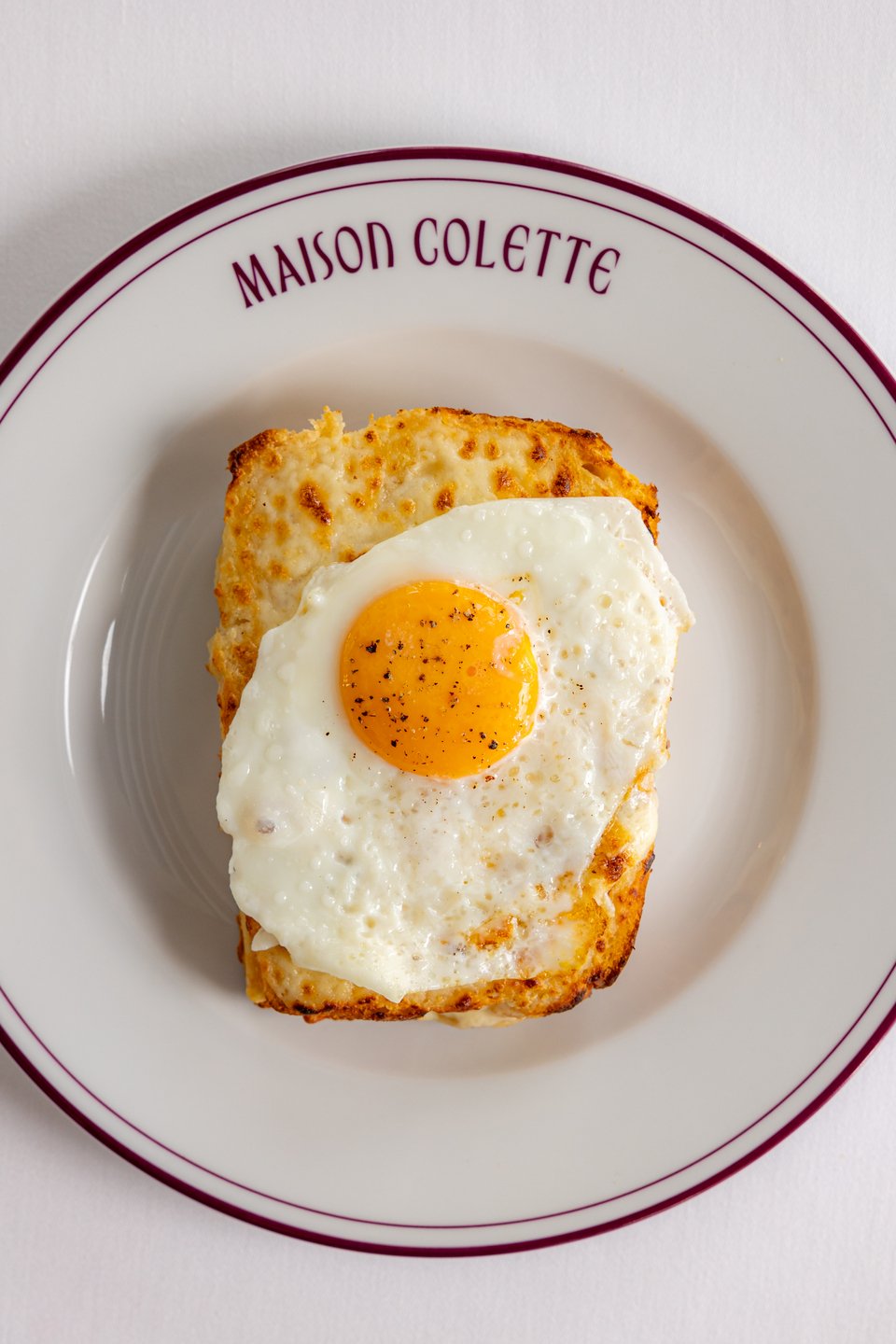 Το Croque Madame του Maison Colette