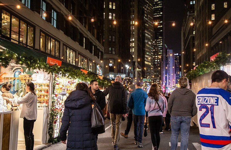 Η Union Square Holiday Market/Φωτογραφία: Instagram/urbanspacemarkets
