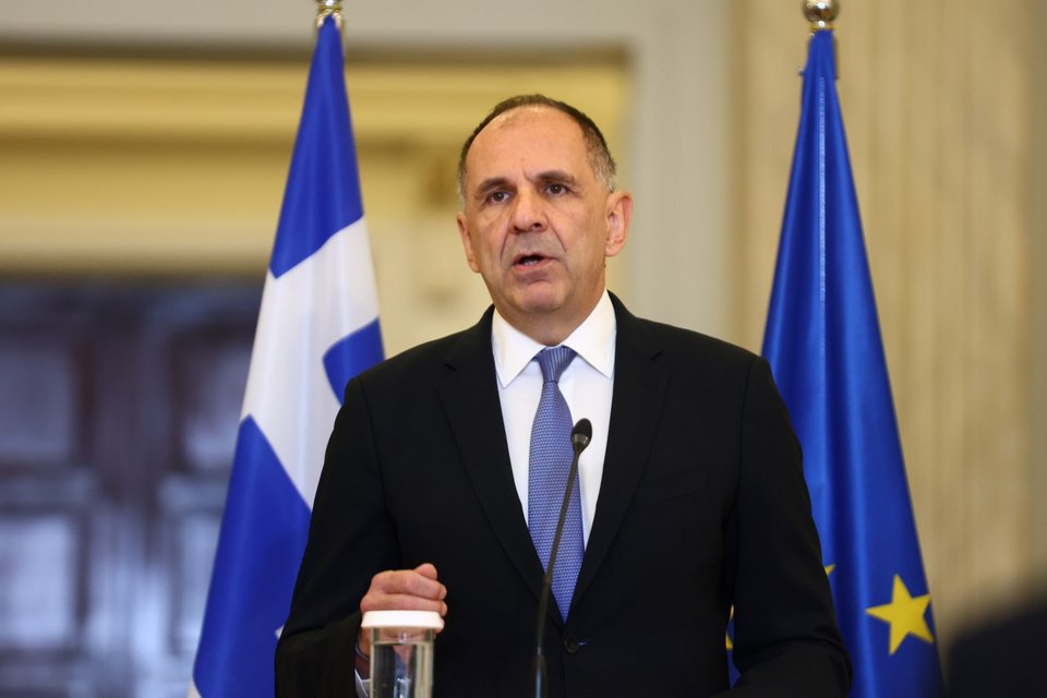 Ο Γιώργος Γεραπετρίτης /  Φωτογραφία: INTIME NEWS / ΠΕΡΙΣΤΕΡΗΣ ΔΗΜΗΤΡΗΣ
