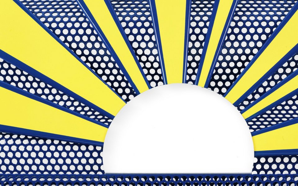 To «Sunrise» (λεπτομέρεια) του Riy Lichtenstein εκτόξευσε την τιμή του πάνω από 1 εκατ. δολάρια / Φωτογραφία: Sotheby's
