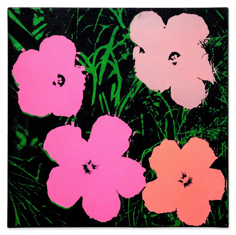 Το έργο «Flowers» του Andy Warhol πωλήθηκε προς 6,3 δολάρια / Φωτογραφία: Sotheby's