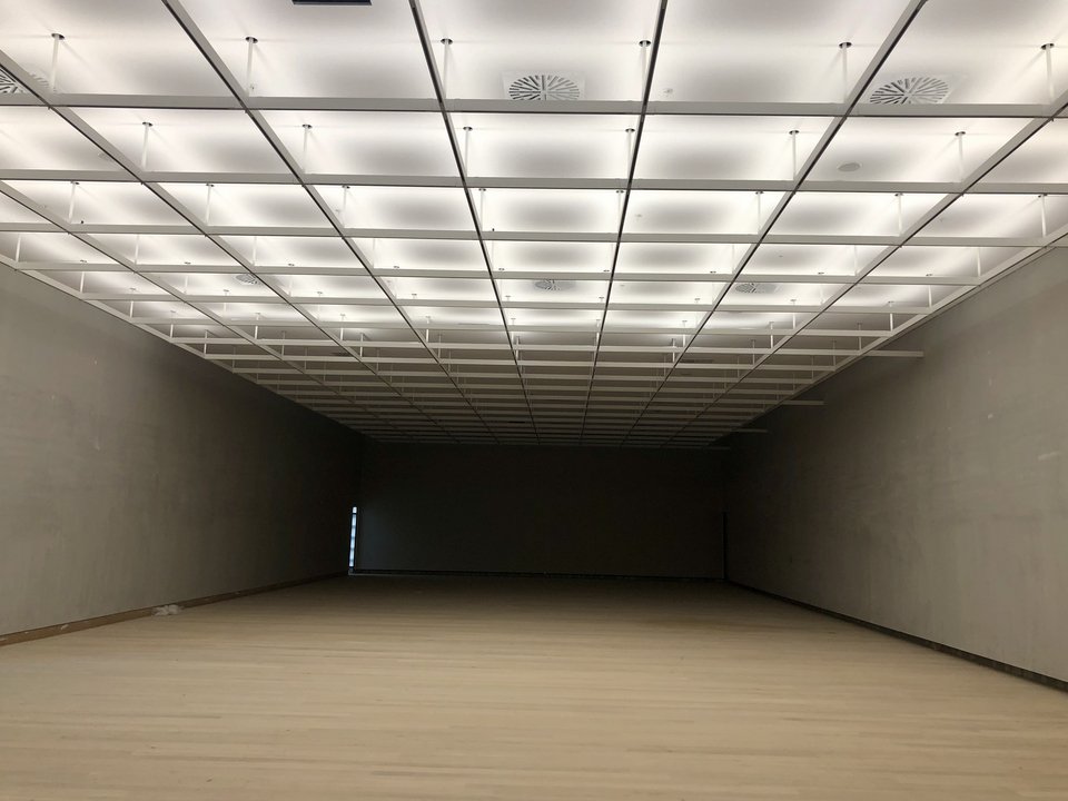 Εκθεσιακός χωρος στην πινακοθήκη 