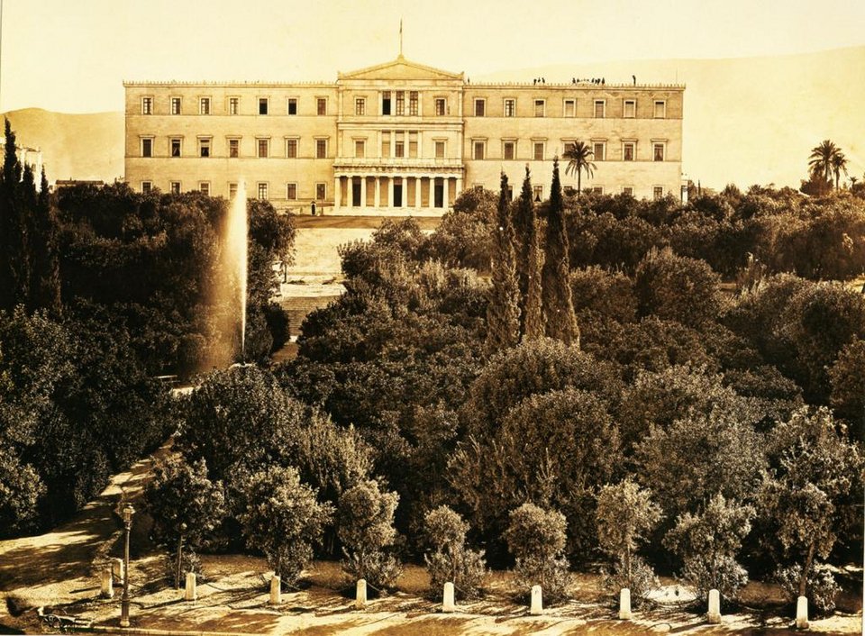 Πλατεία Συντάγματος γύρω στα 1888