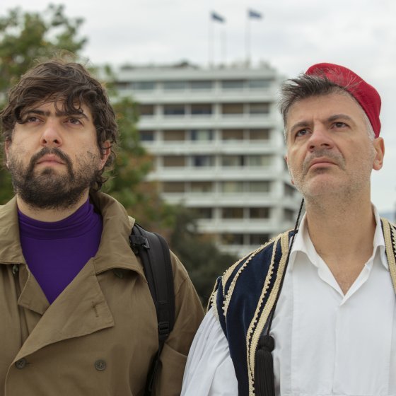 Δημήτρης Καραντζάς και ο Φοίβος Δεληβοριάς