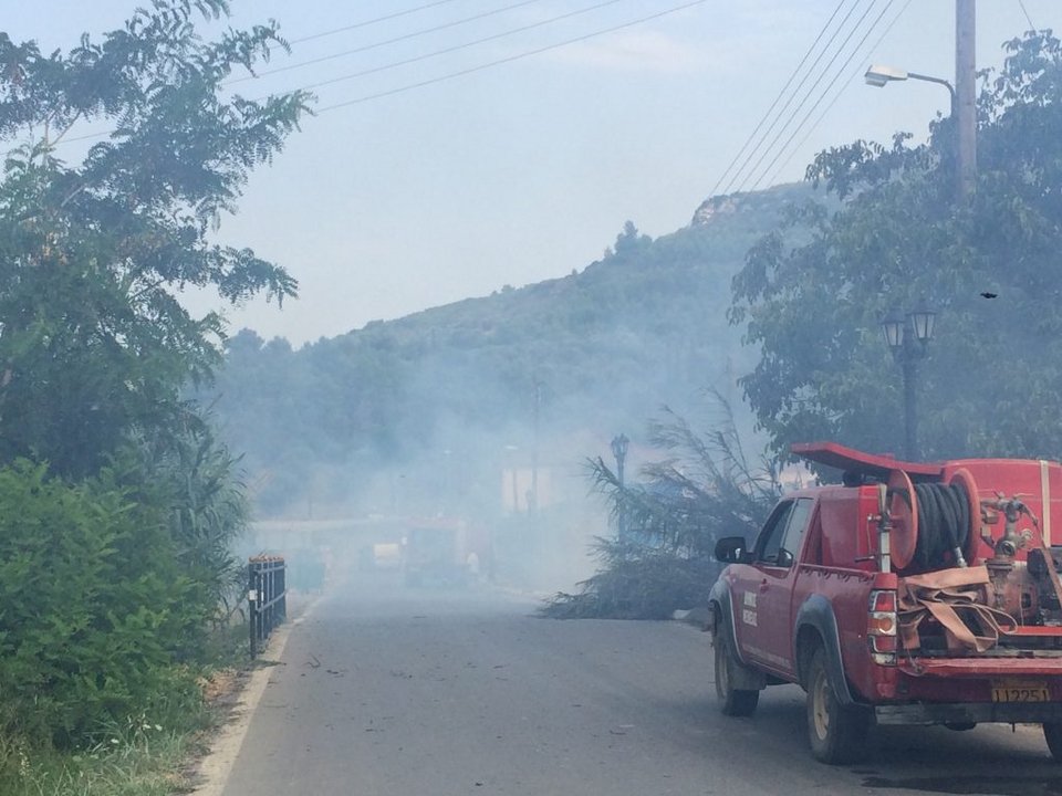 φωτια κορινθος