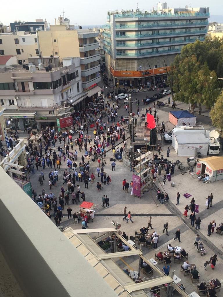 Πανοραμική άποψη της Πλατείας Ελευθερίας