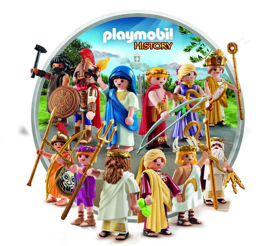 Μαθήματα μυθολογίας με τις φιγούρες της PLAYMOBIL