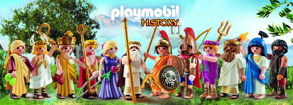 Η PLAYMOBIL παρουσιάζει τους 12 Θεούς του Ολύμπου