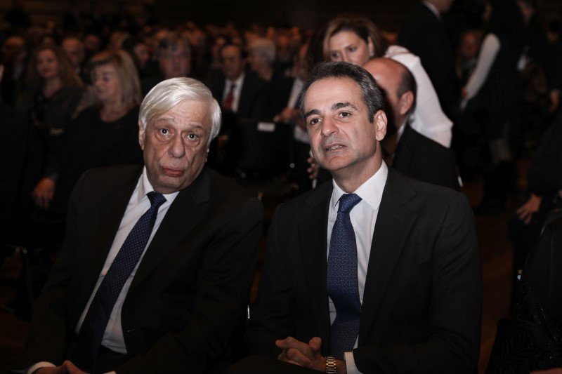 Προκόπης Παυλόπουλος και Κυριάκος Μητσοτάκης