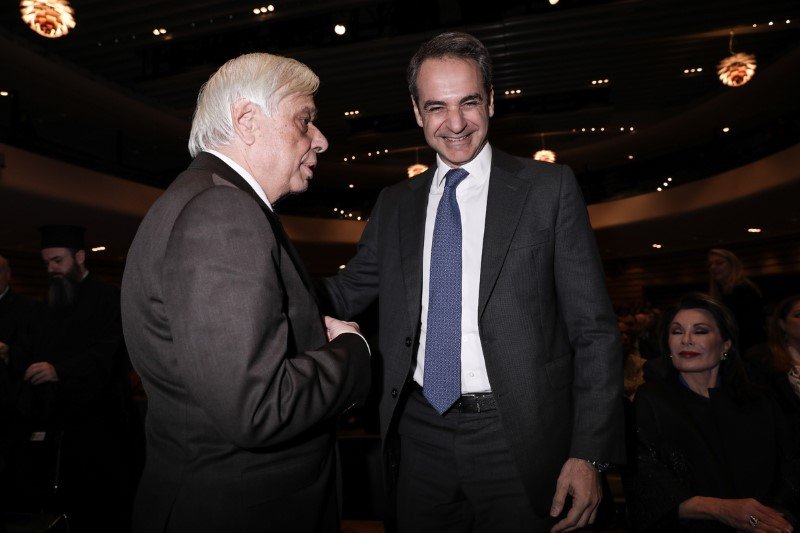 Προκόπης Παυλόπουλος και Κυριάκος Μητσοτάκης