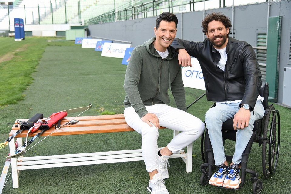 Σάκης Ρουβάς και Αντώνης Τσαπατάκης
