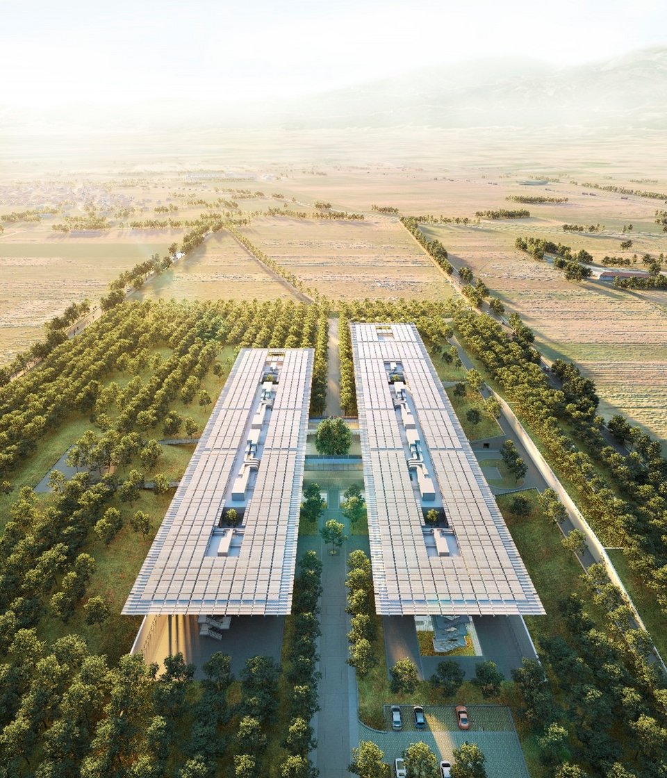 Το νοσοκομείο μέσα σε ένα πυκνό δάσος