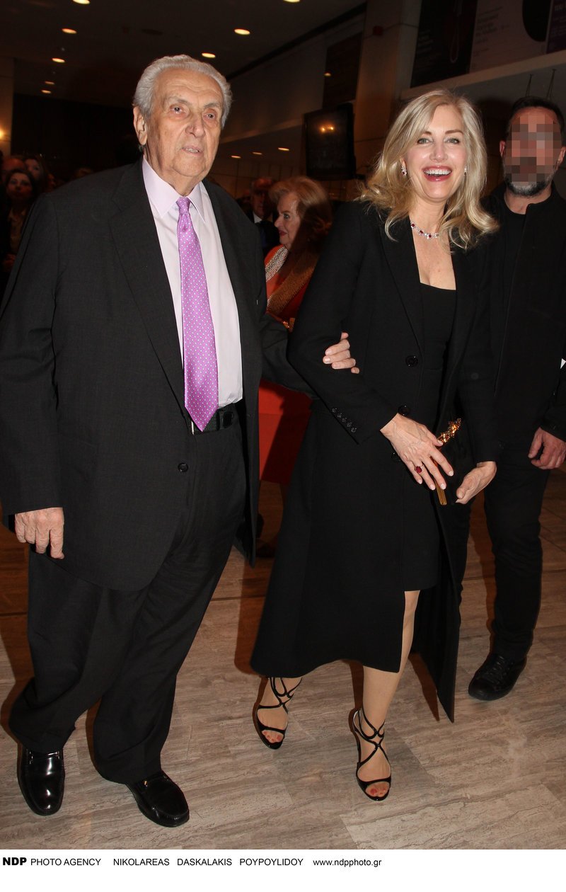 Δημήτρης Κοντομηνάς-Λόρι Χολκόμπρ μαζί στο Μέγαρο Μουσικής ﻿